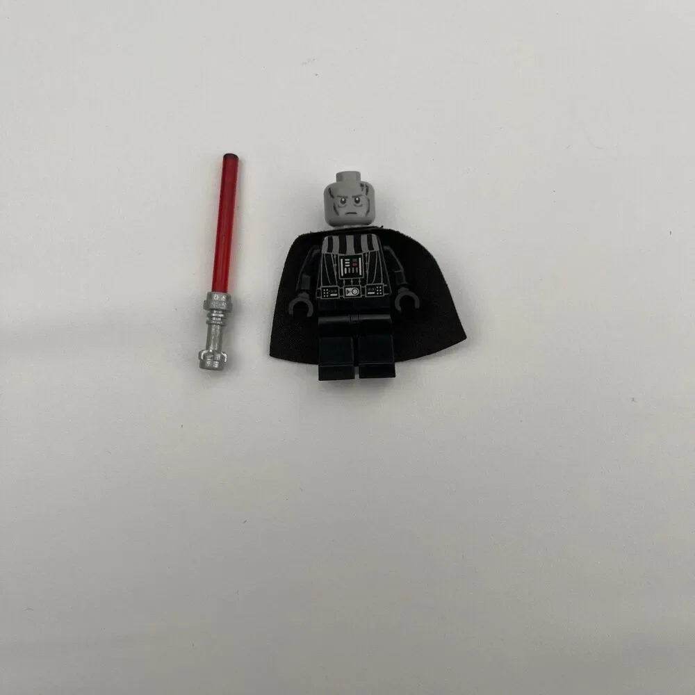 LEGO Star Wars Darth Vader Minifigure sw0277 7965 10212 10221 White Pupils Rare